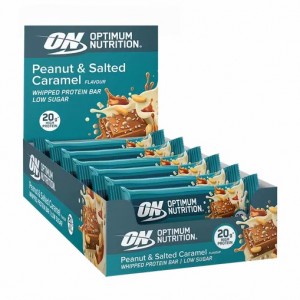 Optimum Nutrition Whipped Protein Bar Peanut And Salted Caramel 600 grams (10 Bars) Slovenija | XEU-375680