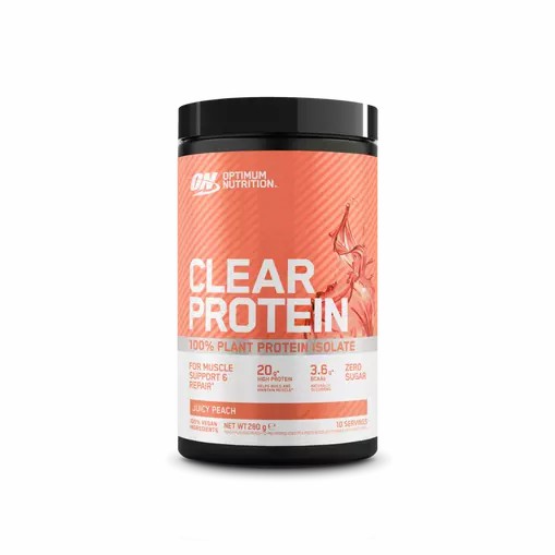 Optimum Nutrition ON Clear Protein 100% Plant Protein Isolate Juicy Peach 280 grams (10 Servings) Slovenija | ARB-298103